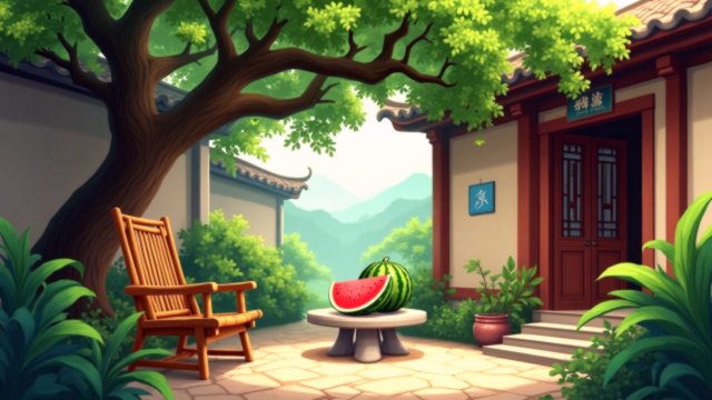 跟着扫落叶的车走了一段路 视频封面
